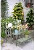 Amerikanischer Retro Vogel Eisenkunst Dreistufiger Garten Blumentopfständer