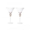 2pcs Light Wind · No Light Luxury Phnom Penh Crystal Glass Wine Glass Cocktail Champagne Glass Decanter Set