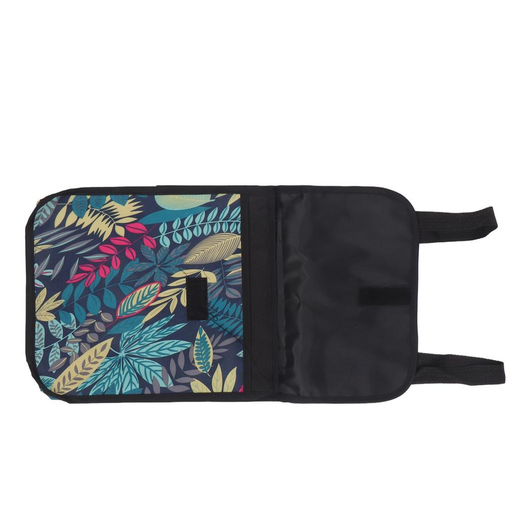 Wheelchair Bag Large Capacity Oxford Cloth Waterproof Dustproof Handlebar Bag with Lanyard