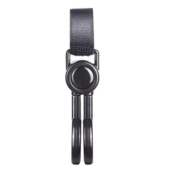 Electric Bike Hook Strong Load-bearing Adjustable Fastener Tape Design Simple Installation Multifunctional Universal Double Hook