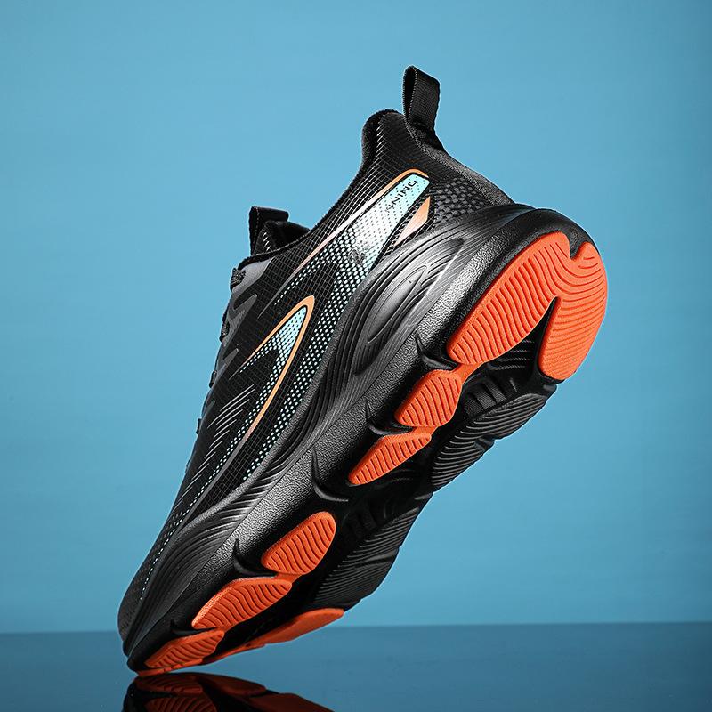 

Весна и Осень 2025 Легкие Туфли на Новом Каблуке Кроссовки Повседневная Мода Спорт Мужские Тренд Обувь Сетка Дышащая 39