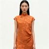 Yiquan 220g Retro West Lake Chinese Jacquard Knit Fabric, Three-dimensional Drape