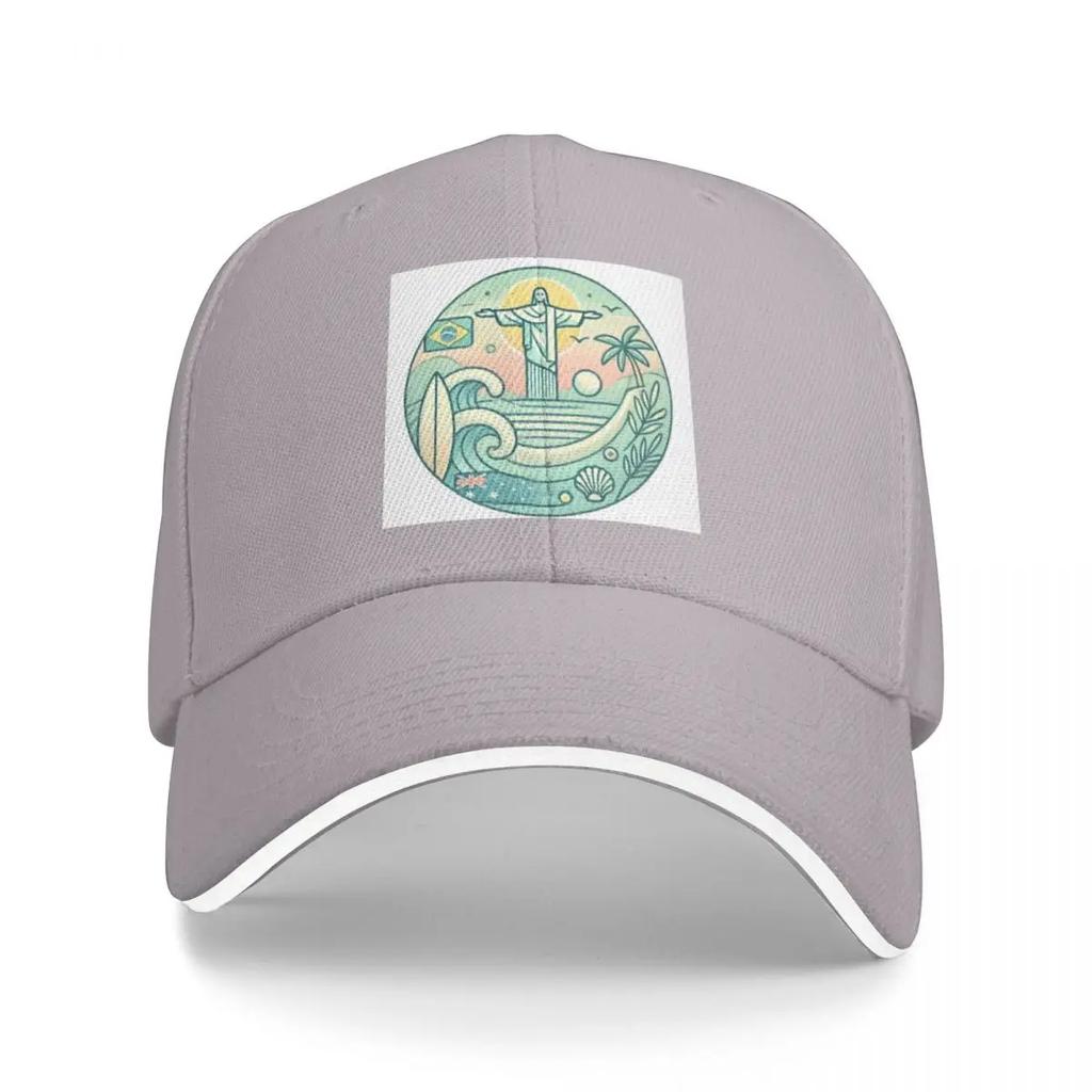Union of Brazil, Australia, surfing and faith Baseball Cap Anime Hat luxury caps sun hat Golf Wear Men Women's