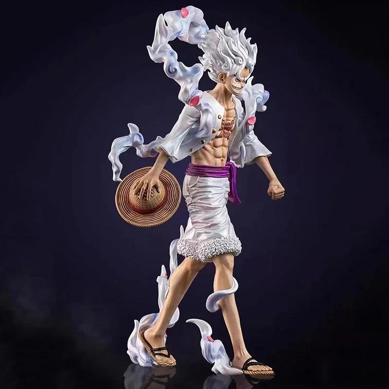 23cm Anime Zook Luffy One Piece Monkey D. Luffy Action Figures Pvc Statue Model Doll Collection Desktop Decorate Toys