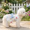 Pretty Summer Dog Clothes Breathable Dog Sleeveless Dress Puppy Princess Skirt  Valentine‘s Day