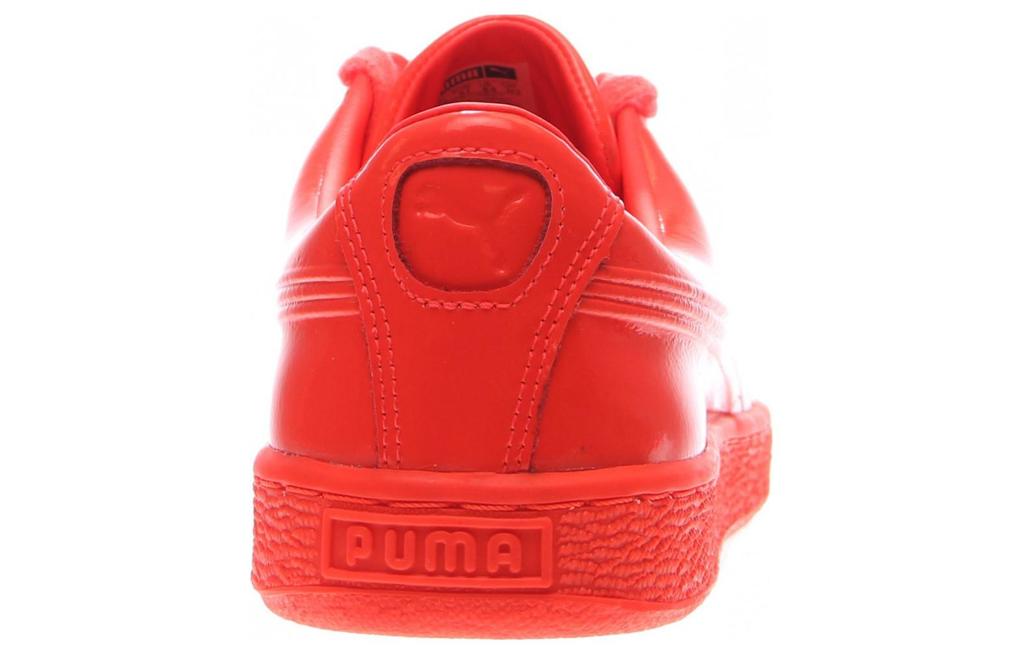 Men's Sneakers Puma Basket Classic Patent Emboss Red Blast
