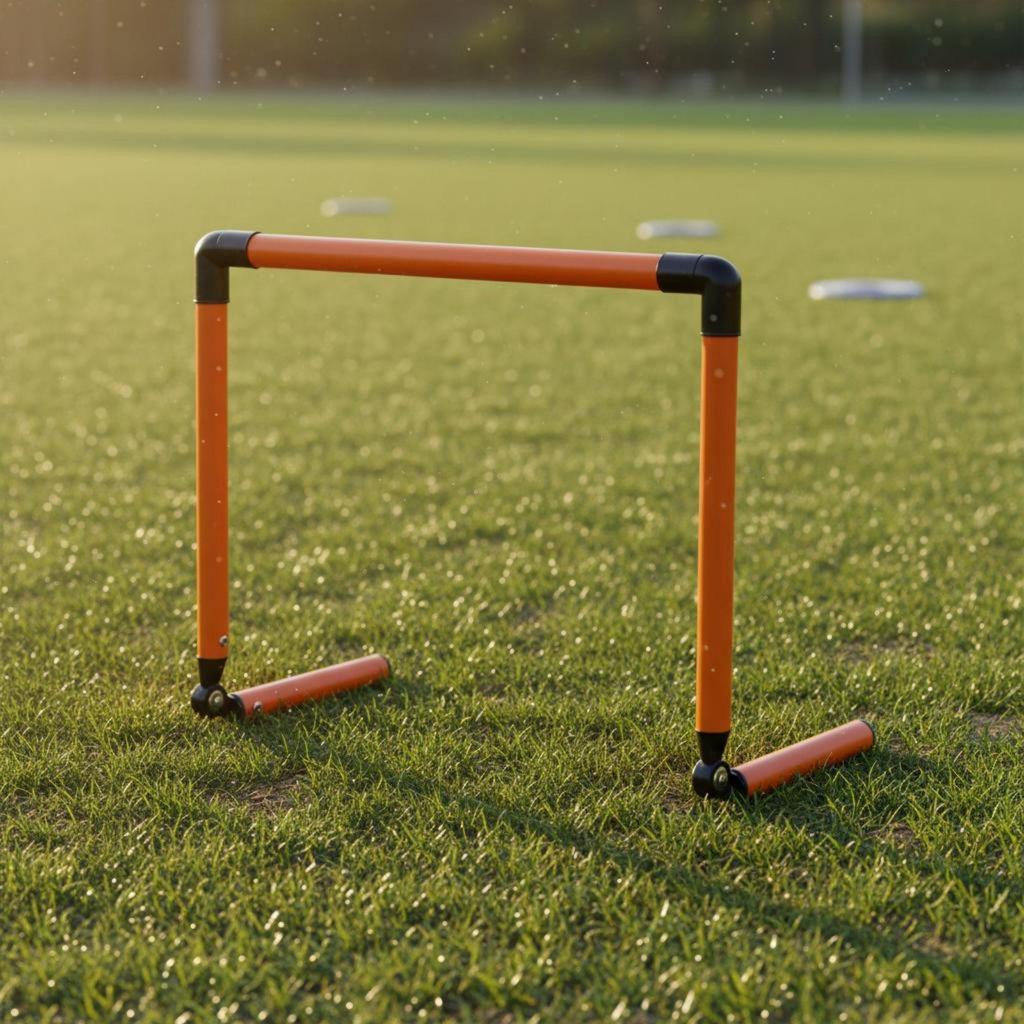 Adjustable Agility Hurdles Long-Lasting Soccer Hurdle Lightweight