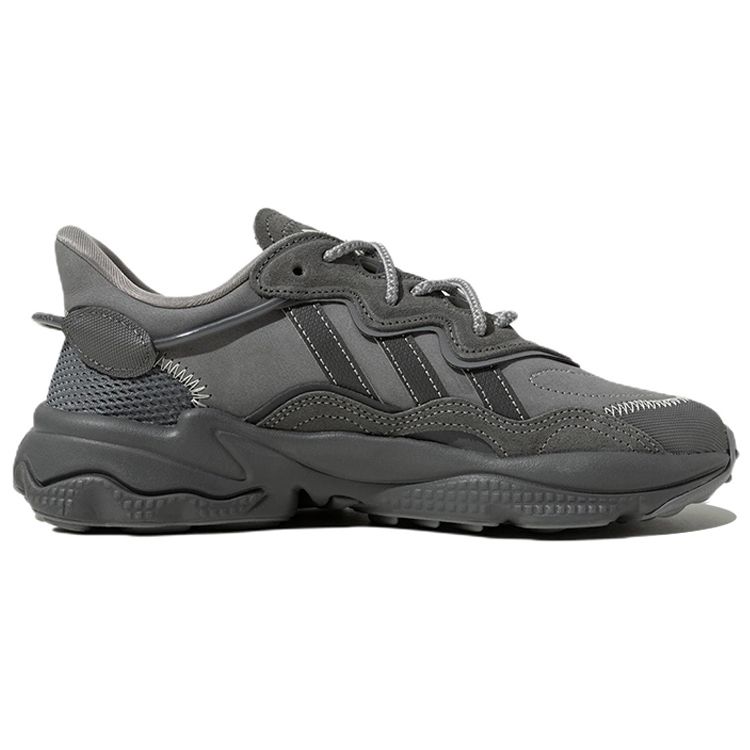 Adidas Originals Ozweego Trendy Comfortable Slip-Resistant Durable Low-Top Lifestyle Casual Shoes Unisex sneaker Gray GY9923