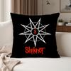 SSlipknot Heavy Mental Music Pillow Case Suitable For Bedrooms Living Rooms Cars Home Decoration