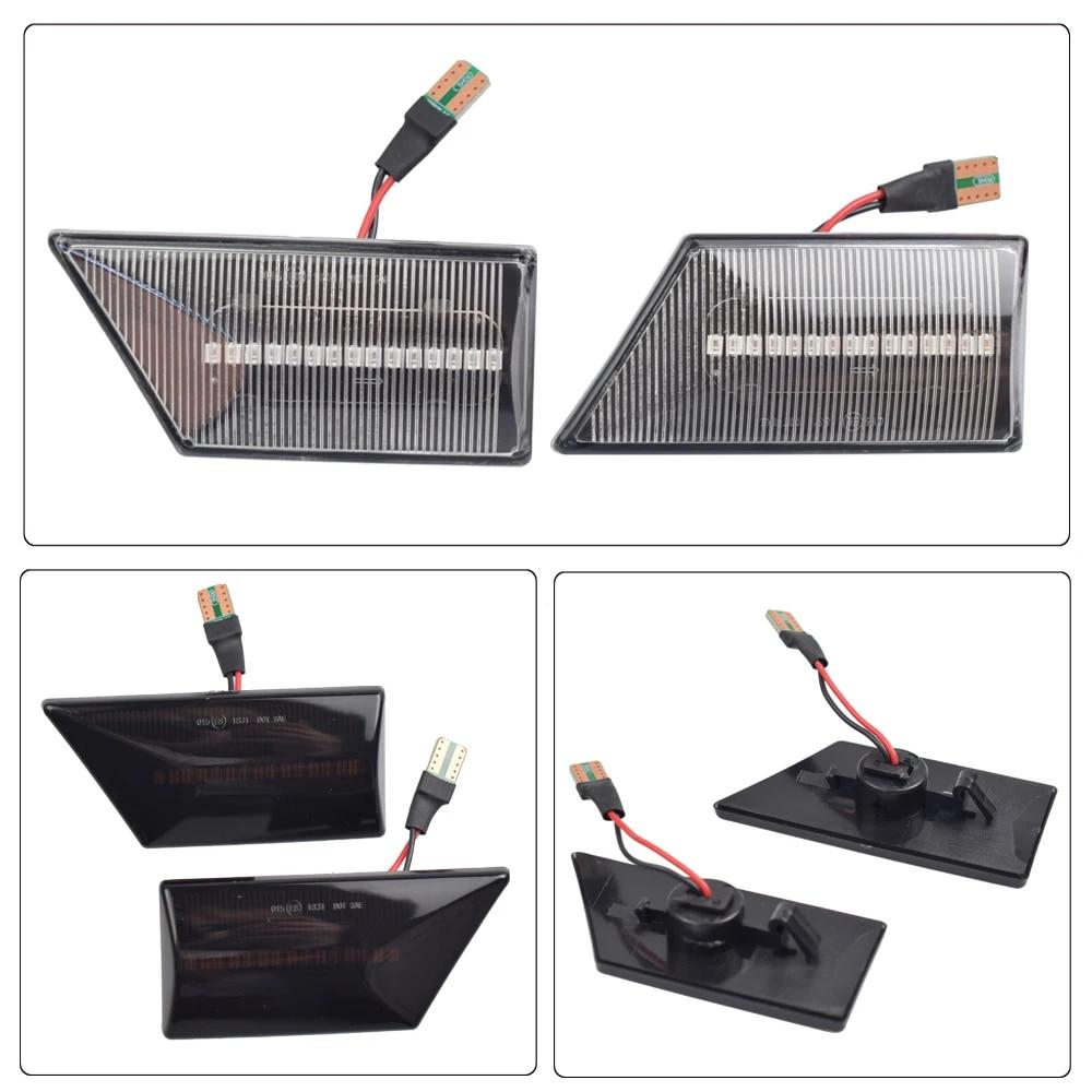 Car Led Dynamic Turn Signal Light For Opel Vectra C 2002-2008 Signum 2003-2008 Side Marker Fender Lights Blinker Indicator Lamp