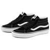 Vans Sk8-Mid Black Unisex Sneakers True-White VN0A391F6BT