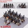 Medieval Dwarf Wild Boar Chariot Army Figures Set Mini Lord Building Blocks Bricks Toy