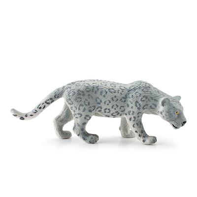 Plastic Simulation Snow Leopards Figure Toys Gifts For Kid Birthday Home Decor