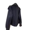 Spring and autumn design sense loose retro black leather jacket short jacket women small locomotive style