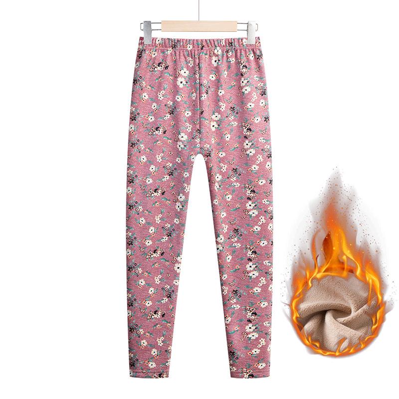 

Осенний кардиган и брюки от бабушки: Теплая пижама из плюшевого велюра для пожилых женщин, идеально подходит для осени и зимы 3XL (60-67.5 kg)