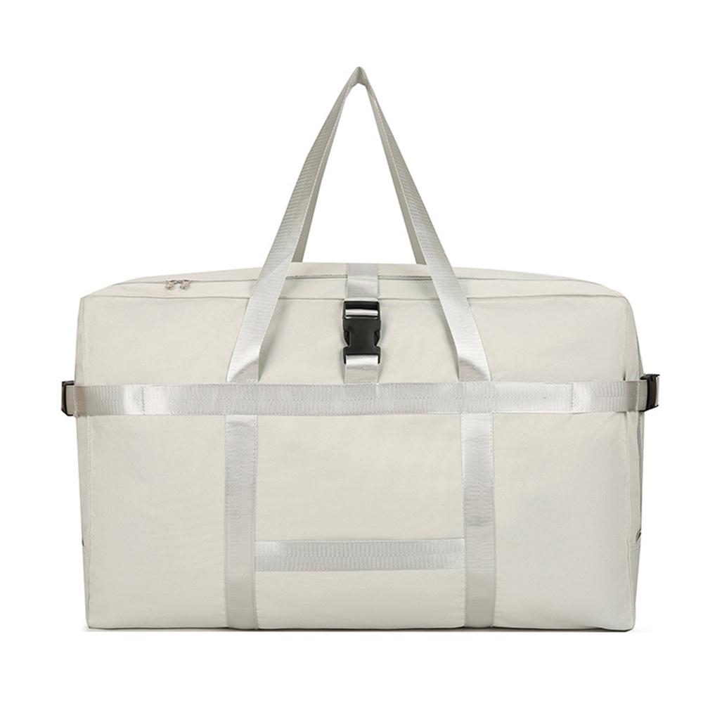 

Large Capacity Foldable Waterproof Quilt Storage Bag Thickened Short Distance Travel Bag Shipping Bag for Home Organization серебряный