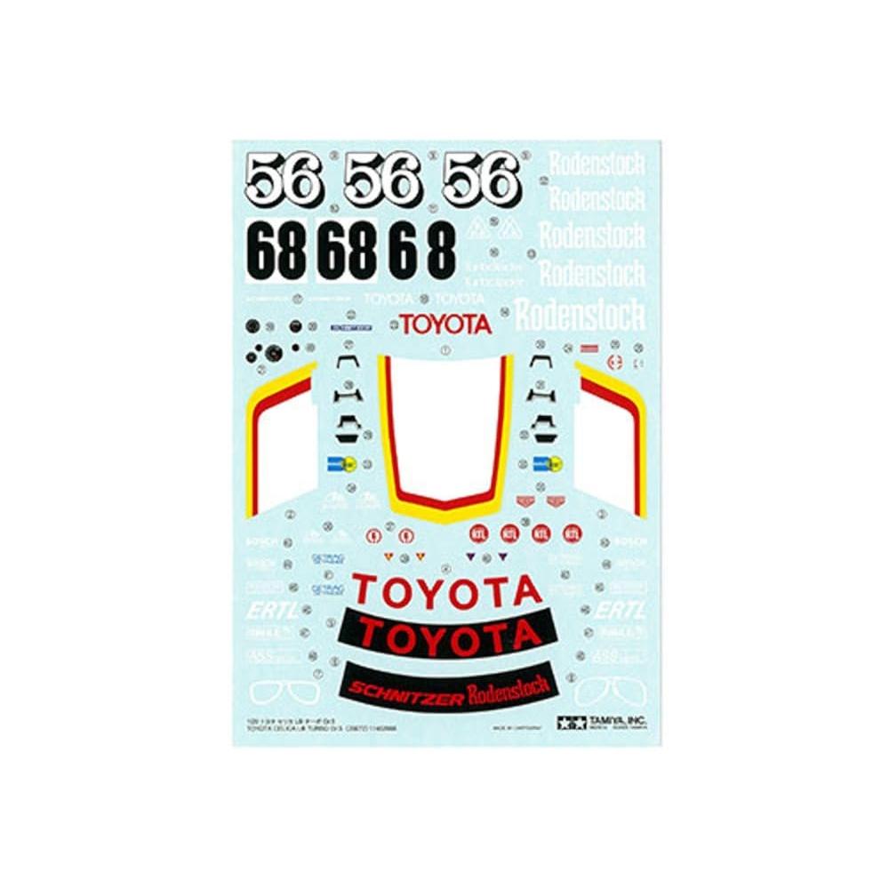 Tamiya 120 Grand Prix Collection Series No.72 Toyota Celica LB Turbo Gr.5 Plastic Model 20072