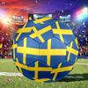 1pc 2026 Classic Flag Soccer Ball Size 5, Machine-stitched, Suitable for Practice Matches/tournament Training Sports, Lightweight and Durable. C7017
