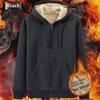 Men's Trendy Urban Winter Lamb Fleece Cardigan Sweater Jacket