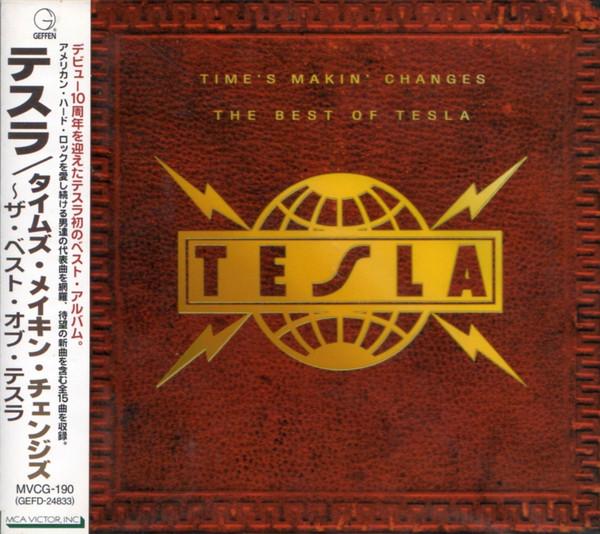 

CD TESLA - Time s Makin Changes The Best Of T MVCG190 GEFFEM 1995 Japan Metal