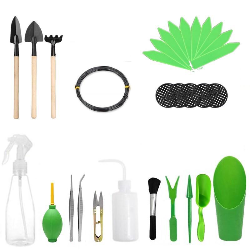 Succulent Care Mini Tool Set: Complete Gardening Kit for Micro-Landscapes & Flower Care