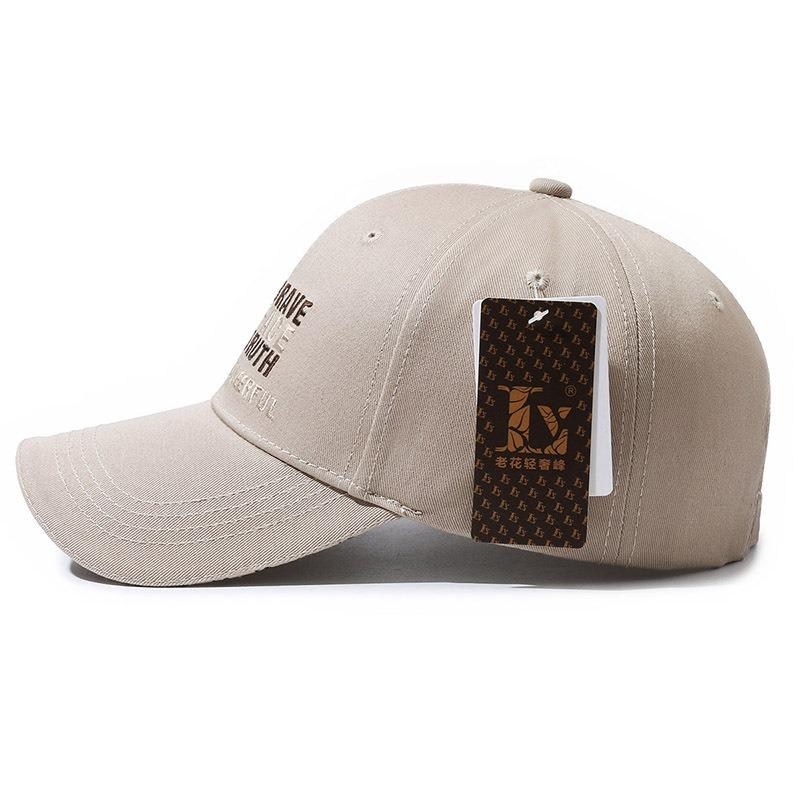 New baseball cap presbyopia light luxury peak sports sunscreen men's and women's sun caps breathable versatile casual cap