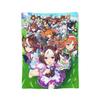Umamusume Pretty Derby Uma Musume Blankets  Flannel Throw Blanket Bed Sofa Decoration Soft Warm Bedspreads,