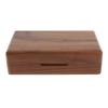 Fly Hook Fishing Box Black Walnut Wood Fishing Bait Case Tackle Box for Fishing Gear Organization