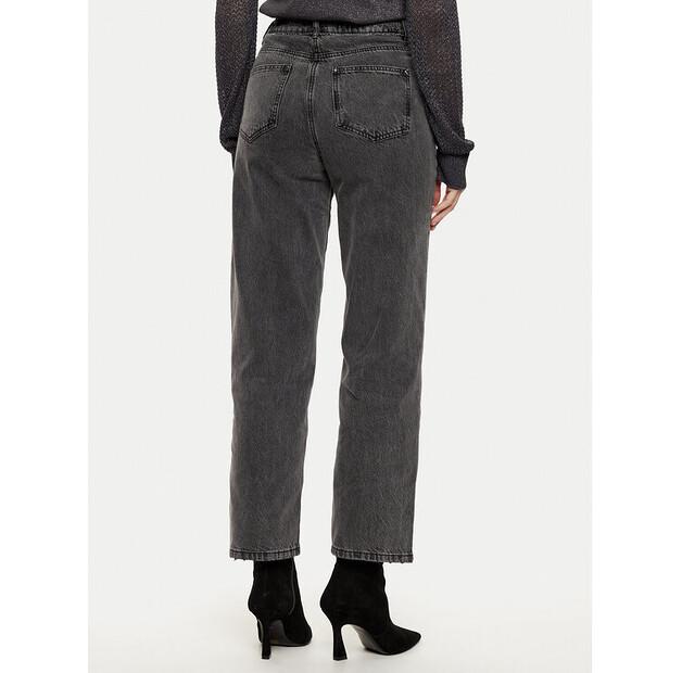 Morgan Jeans 242-PSTRASS Gray Mom Fit