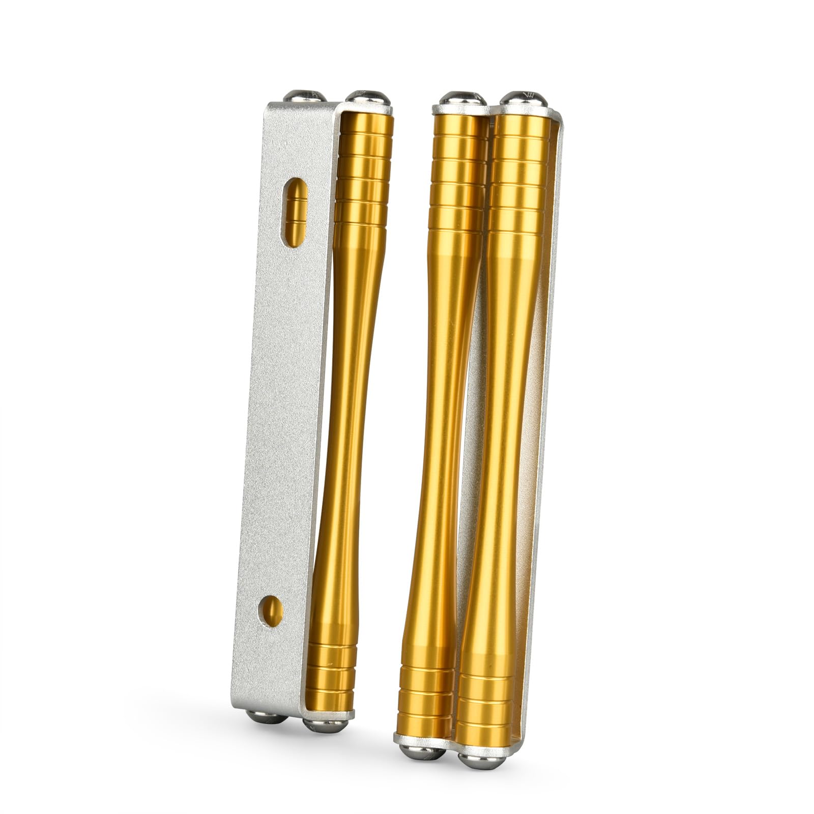 CHINGLAY Radiator Side Rod Compatible with Z650RS 2021-2025 Aluminum Radiator золотой