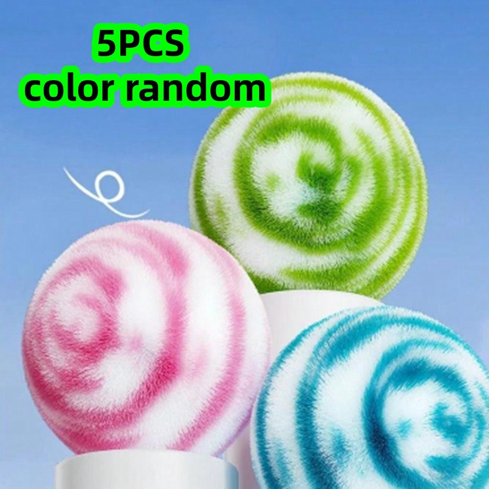 

5-Piece Set of Random Color Bathroom Cleaning Balls, Sink Brushes, Washbasin Brushes, Bathroom Bathtub Brushes, Countertop Cleaning Balls,