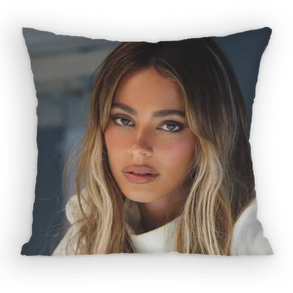 TTini SStoessel Pillow Case Sofa Living Room Bedroom Headboard Backrest Cushion Square Cushion Nap Time