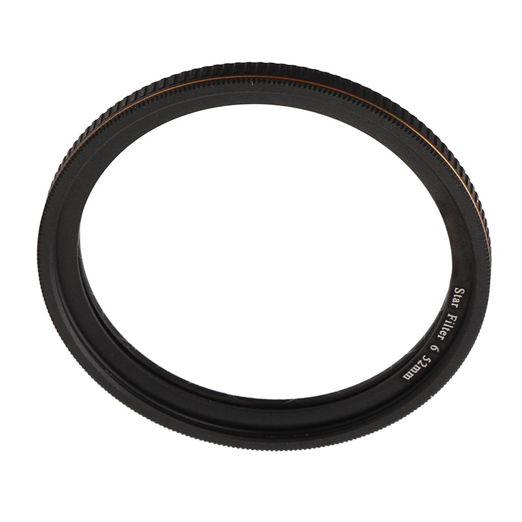 Star Filter 6 Line High Definition Coating Screen Effect Filter for Camera