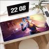 Tapete de Rato Neon Valorant Gaming XL Novo Mousepad HD XXL MousePads Borracha Natural Antiderrapante Tapete de Mesa para Mouse de Computador de Escritório
