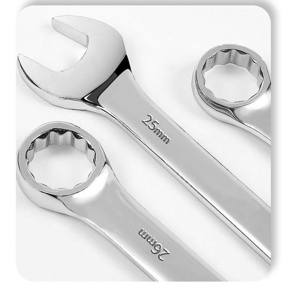 1Pcs Metric Ratchet Wrench Reversible Nut Hand Tool Car Bicycle Repair Tool