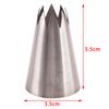 Lotus Flower Cream Nozzles Large Pastry Nozzle Cake Decorating Tips Icing Piping Nozzles Kitchen Accessories Cookies Baking Tool