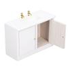 Mini Washbasin Cabinet Model 1:12 Simulation Life Scene Vivid Delicate Miniature Dollhouse Decoration Accessories