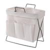 Modern Minimalist Storage Basket With Cotton Linen Material For Home Office Organizing And Toy Storage