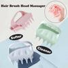 Silicone Shampoo Comb Skin Massage Shampoo Brush, Scalp Massage Comb, Bathroom Cleaning Shampoo Comb Beauty Tools