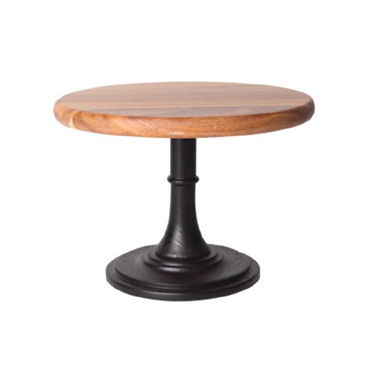 Round Ornate Wooden Plateau Riser Display Cupcake Stands Practical Baking Gift