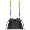Saint Laurent Cassandre Bucket Bag In Lambskin Nero Women Bags Black 840886-1EL07-1000