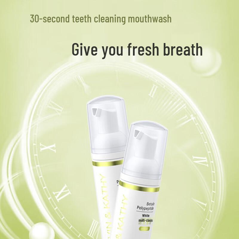 KEVIN&KATHY Sweet Orange Whitening Dental Mousse, 5-Pack