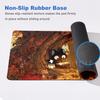 Cute Black Cat Mouse Pad Large Computer Office Game Table Mats XXL Rubber Non-slip Gaming Keyboard Accessories Extended Desk Rug