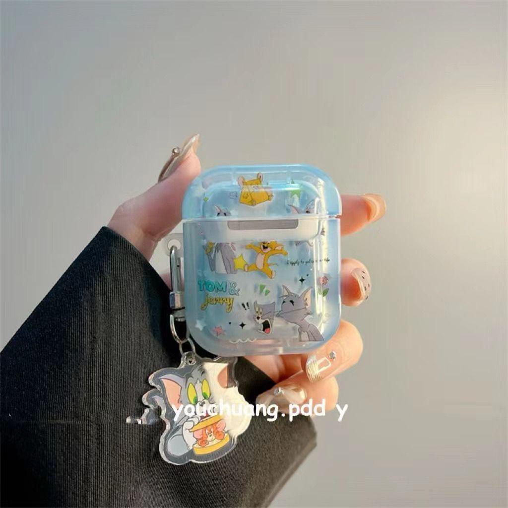 New AirPods 1 protective case Apple 1 generation earphone protective case airpodspro1 cartoon earphone case