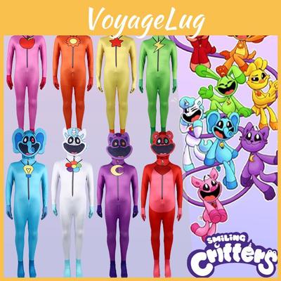 Speeltijd Poppy Smiling Critters Cosplay Kostuum Kinderen Volwassenen Jumpsuit Halloween