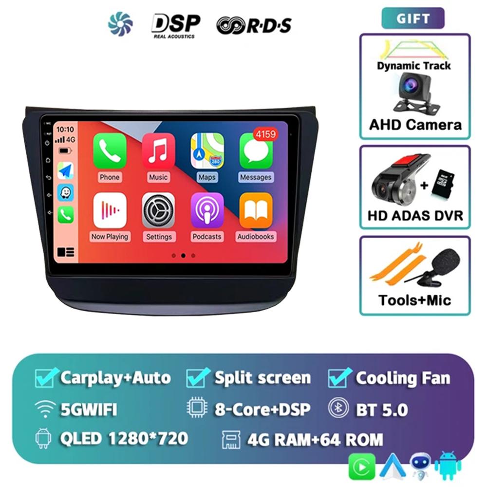 9 inches Android 14 Carplay Auto 4G+WiFi DSP For Suzuki WAGON R 2019+ Car Radio Multimedia Video Player GPS Head Unit Stereo BT