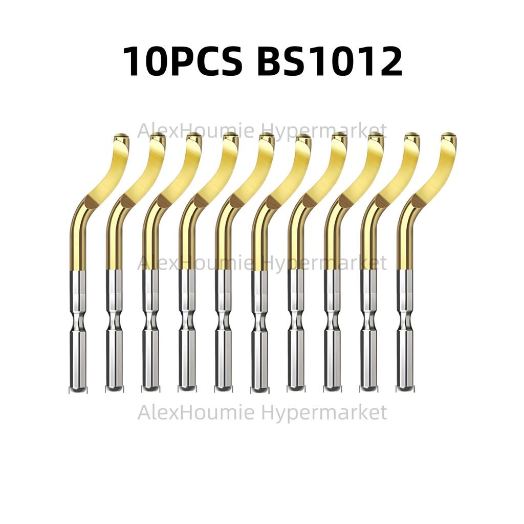 Deburring Tool with 10 High Speed Steel BS1010 Blades Precision Edge Burr Removal on 3D Printing Plastics Resin Art Metal Work