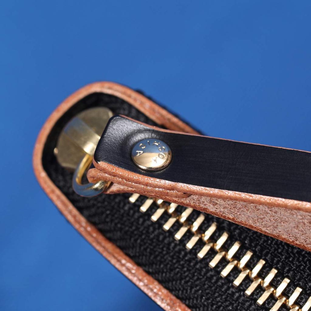 Porter Film Coin & Card Case 187-01353 FILM Yoshida Bag Pass COIN PASS CARD CASE Zipper Coin Compact Wallet Business Small Italian Glass Processing