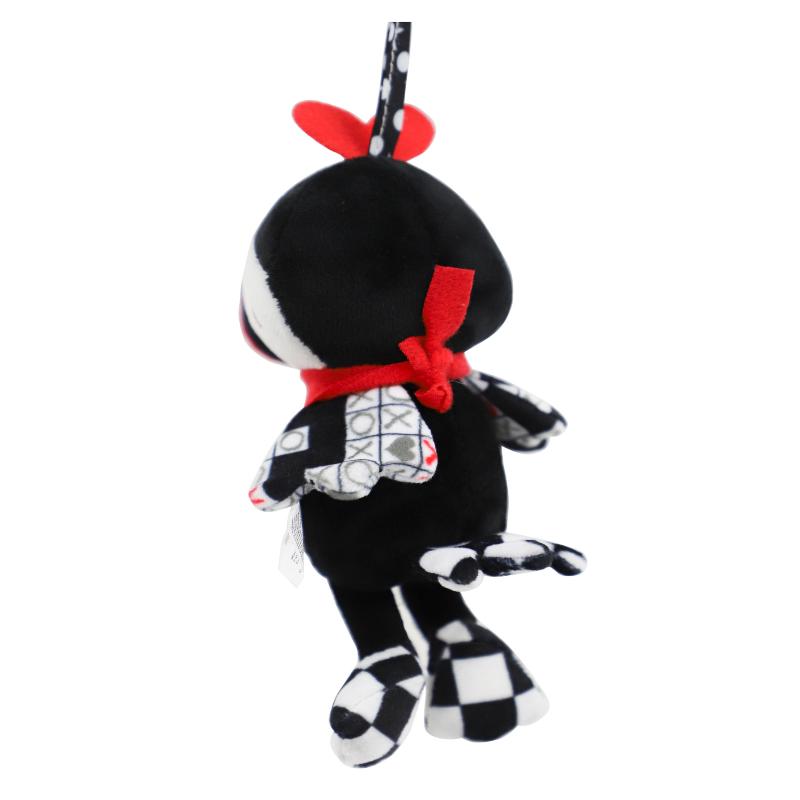 Baby Sensory Hanging Rattles Toy Black White Animals Stroller Infant Bed Wind Chimes 0-12 Months Infant Rattle Educational Toy