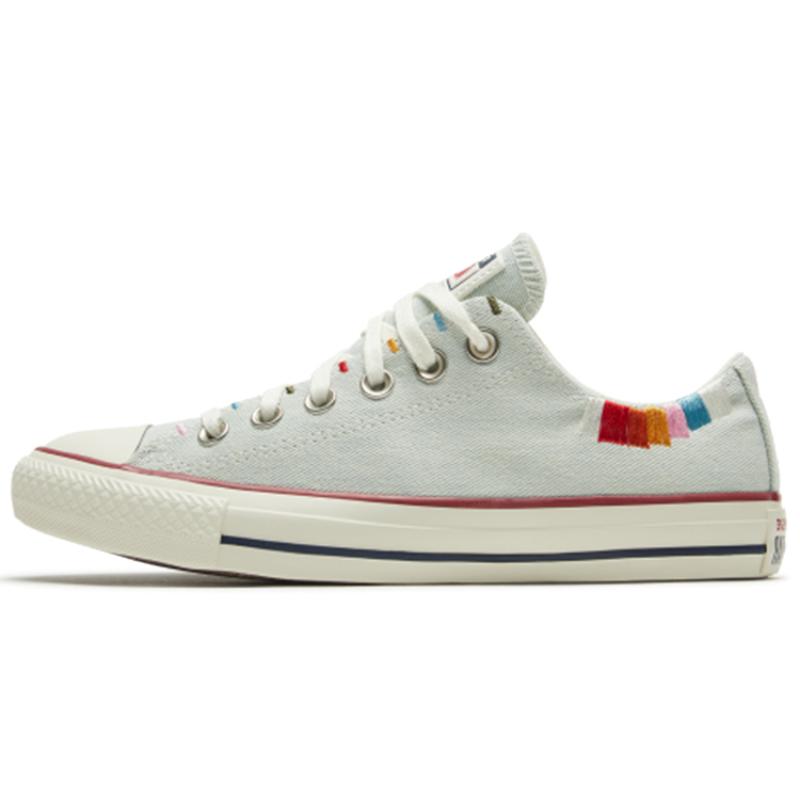Converse Chuck Taylor All Star Self-Expression Fashion Comfort Low-top Canvas Shoes Women's Light Blue